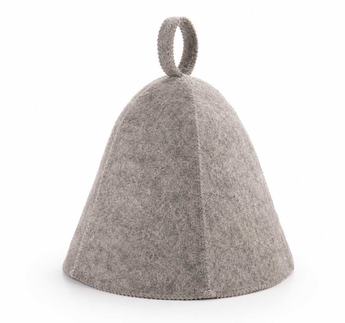 Premium Felt Sauna Cap for Steam Rooms