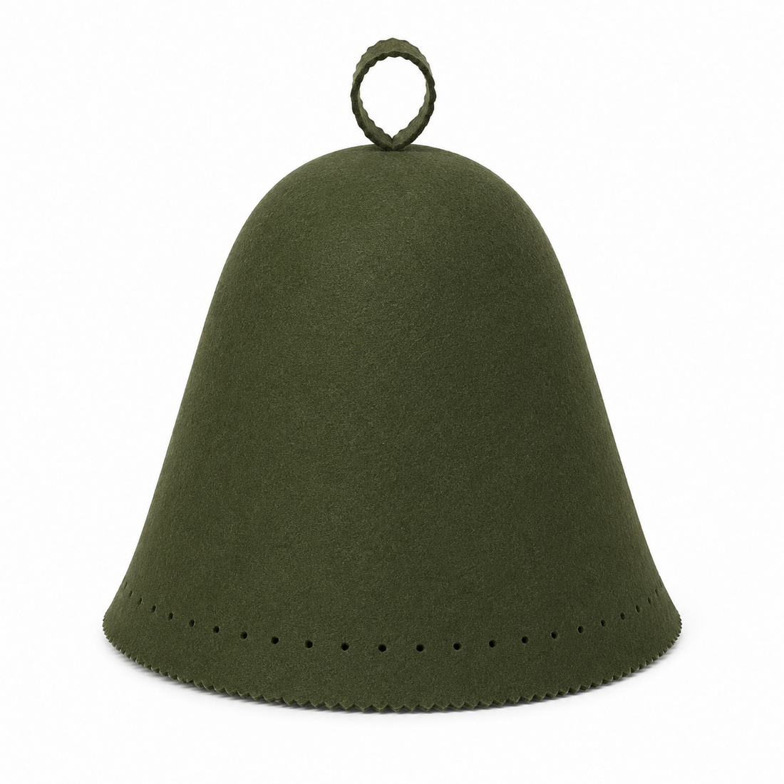 Premium Australian Wool Sauna Hat - Seamless Molded Felt