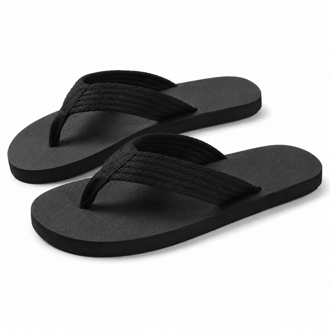 Premium British-Style Men's Flip Flops - Non-Slip Beach Sandals