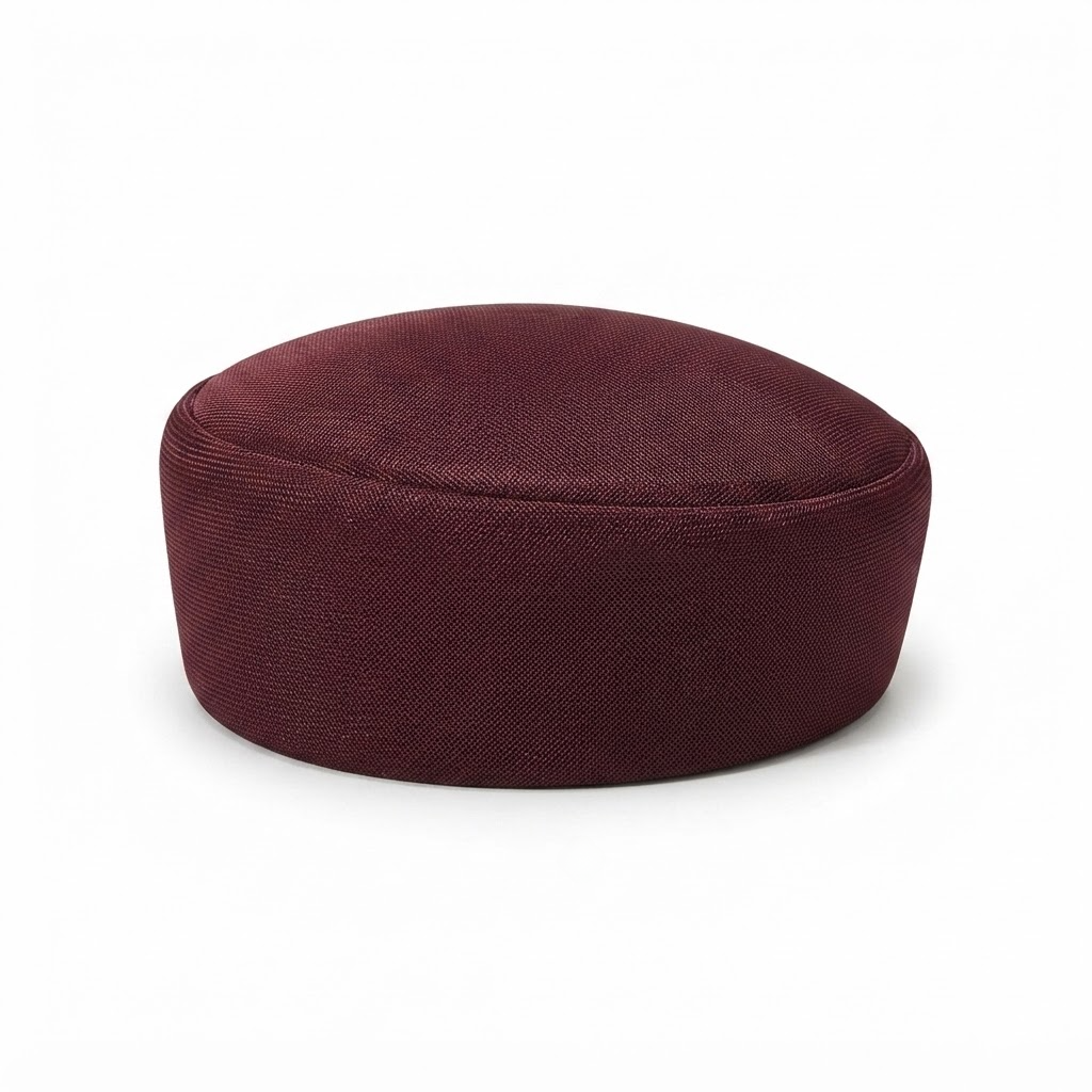 Mesh Dome Beret Hat - Face-Slimming Pillbox Style