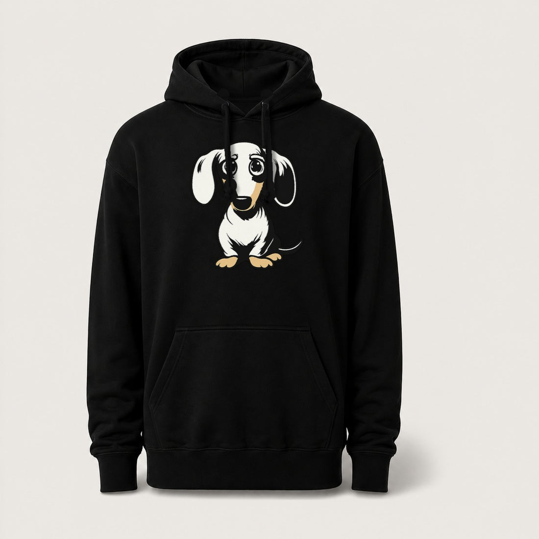 Retro Dachshund Pullover Hoodie
