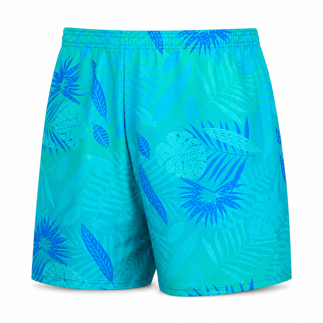 Men's Printed Tropical Swim Trunks