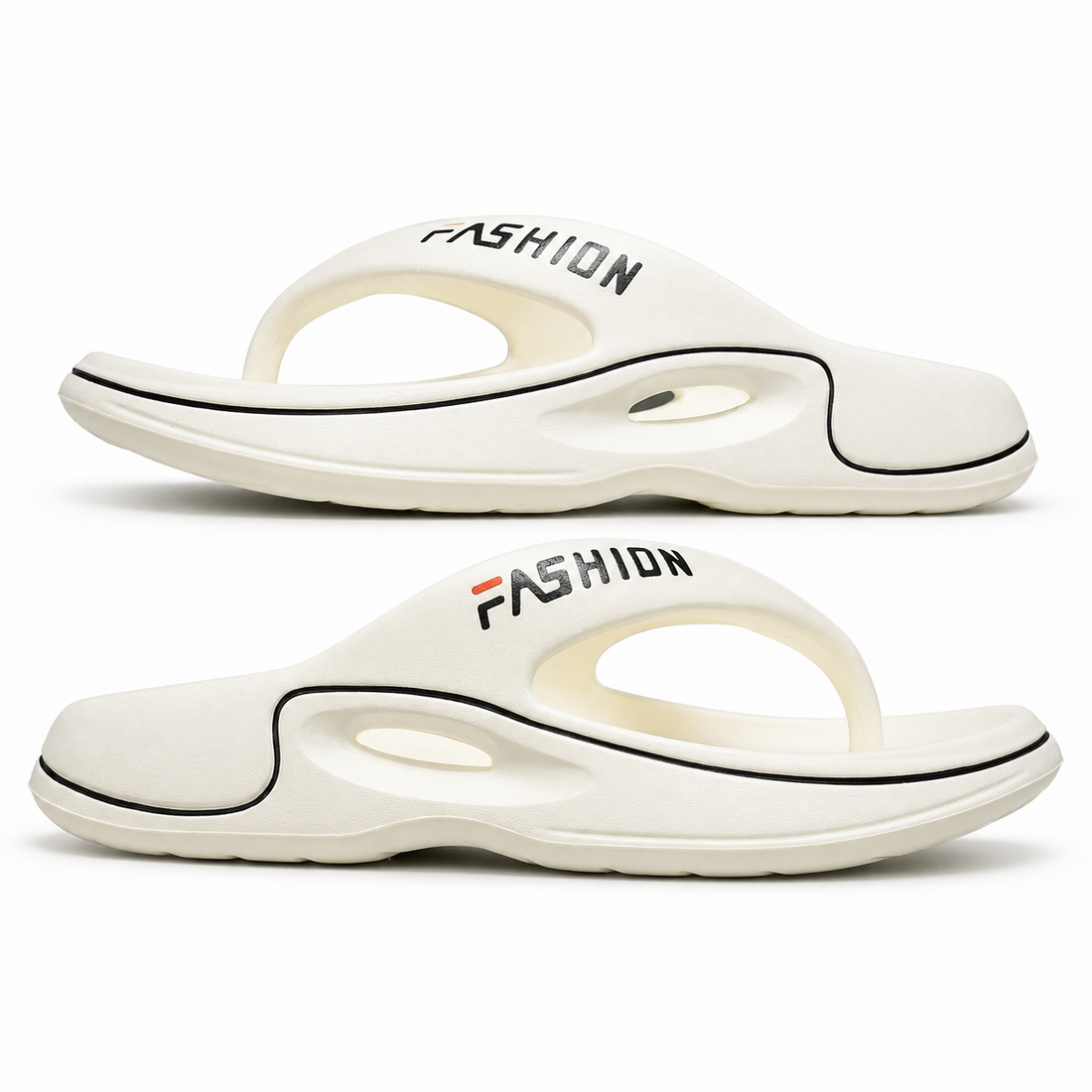 Premium Men's Flip-Flops - Soft Sole Beach Sandals