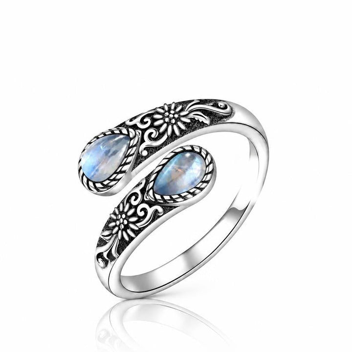 Mellowby Moonstone Thumb Ring — view 1
