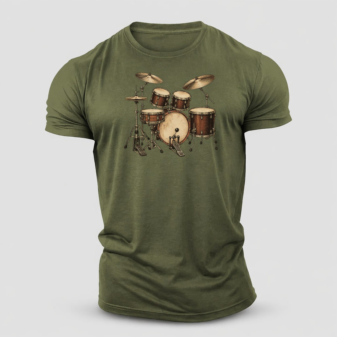 Drum Kit Cotton T-Shirt