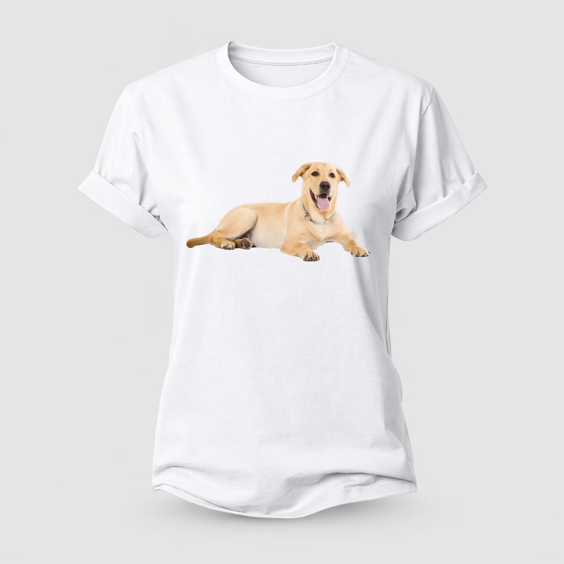 Labrador Laying Down Women's Cotton T-Shirt