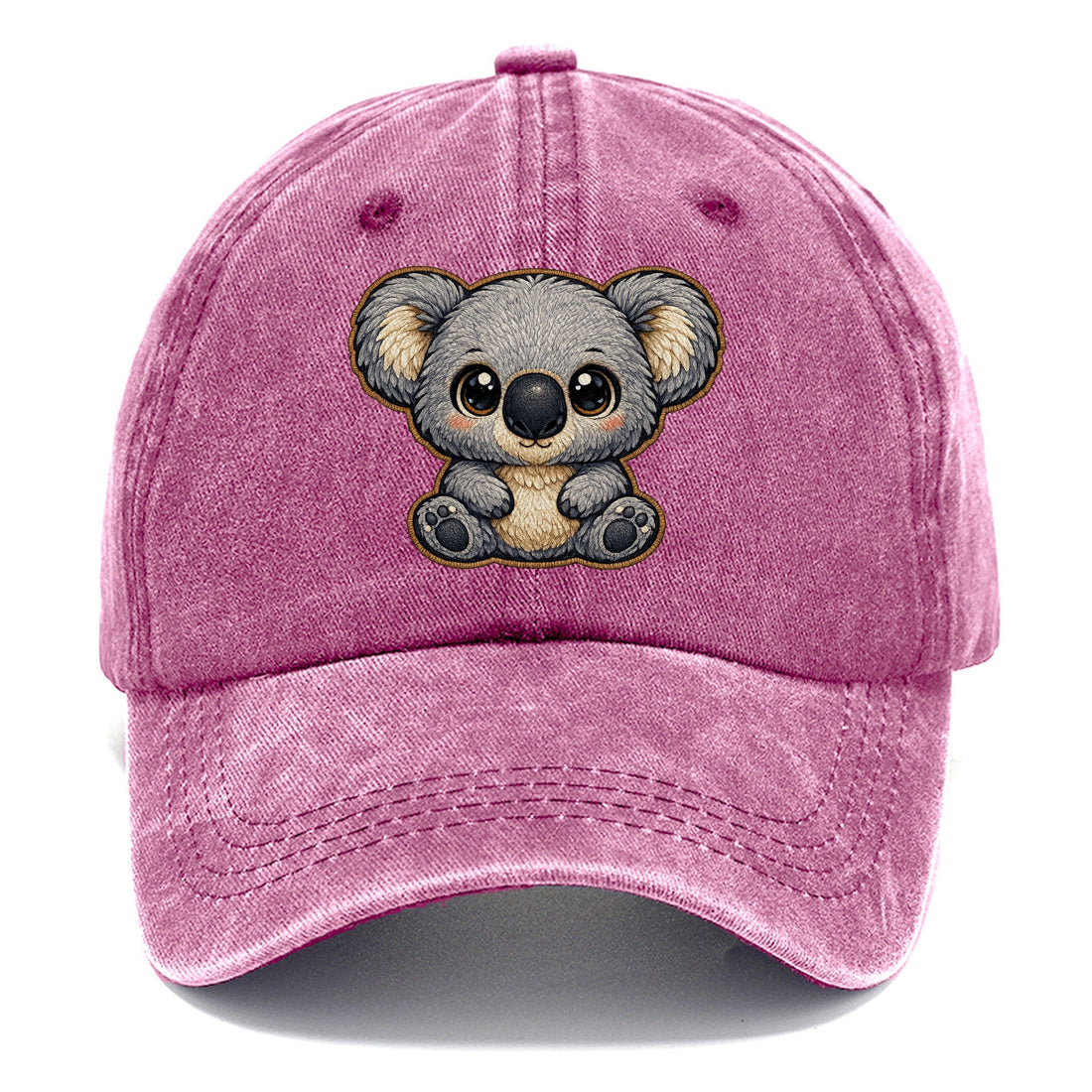 Baby Koala Plush Embroidered Keepsake Patch Classic Cap