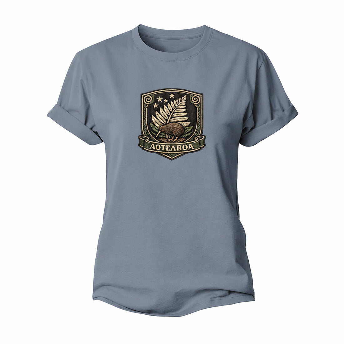 New Zealand Heritage Emblem Women's Cotton T-Shirt