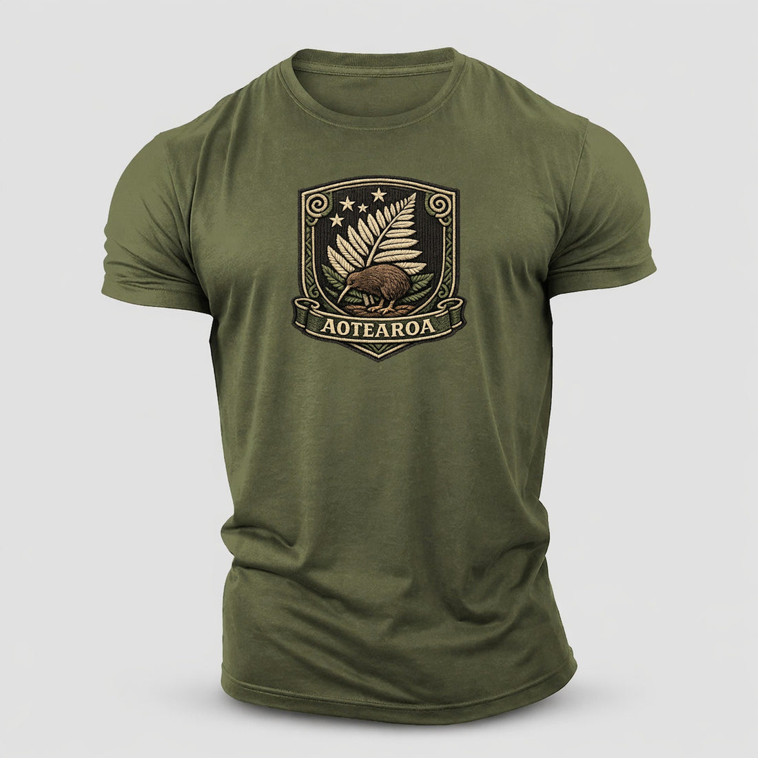 New Zealand Heritage Emblem Cotton T-Shirt