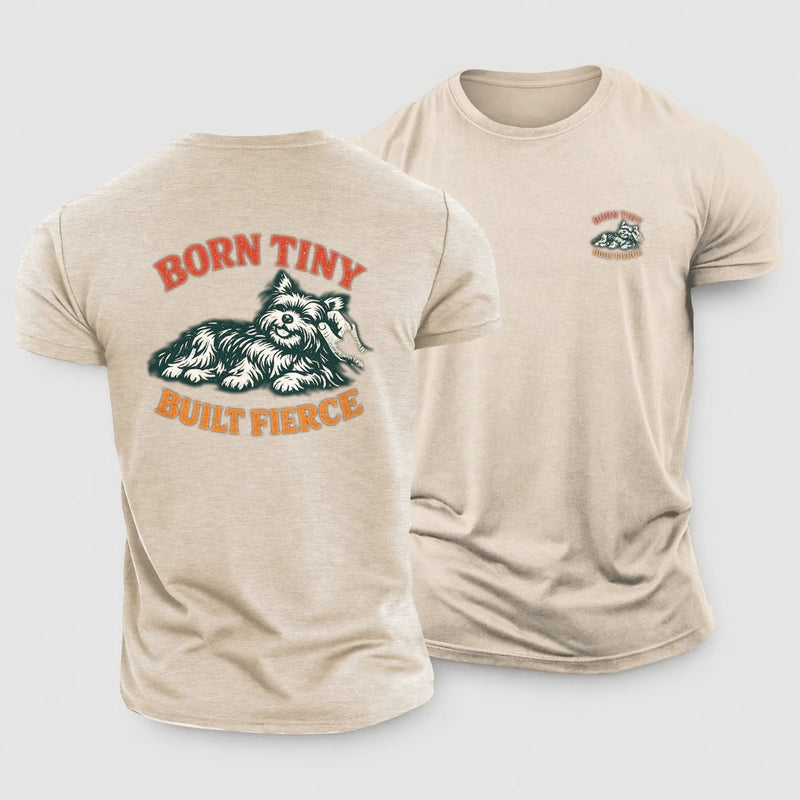 Yorkie Born Tiny Cotton T-Shirt