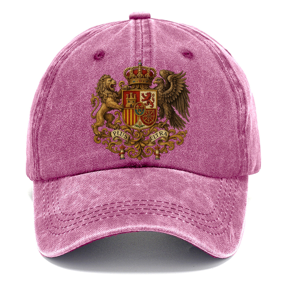 Spain Royal Logo (traditional Corona Real Española, Plus Ultra Banner, Premium Emblem) Classic Cap