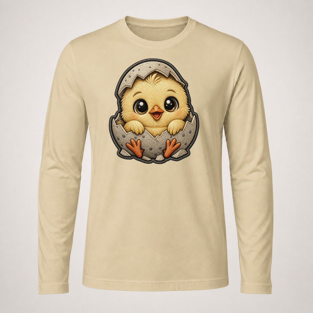 Freshly Hatched Baby Chick Long Sleeve T-Shirt