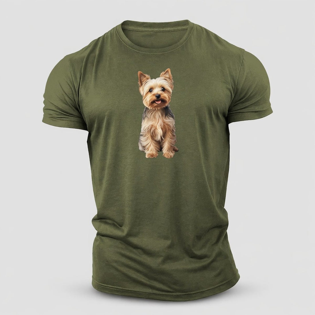 Yorkshire Terrier Dog Cotton T-Shirt