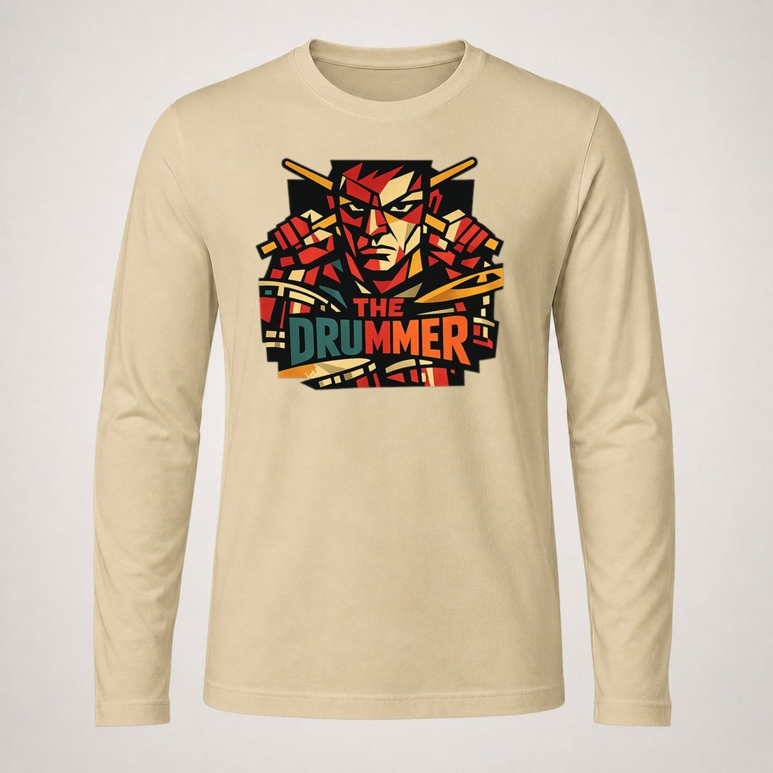 The Drummer Long Sleeve T Shirt