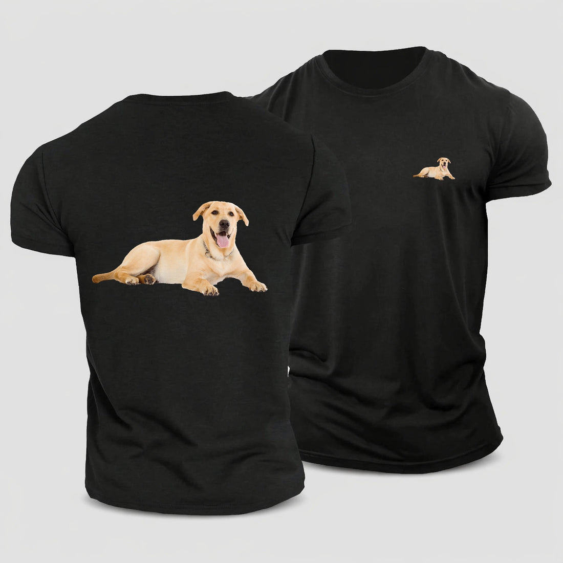 Labrador Laying Down Cotton T-Shirt