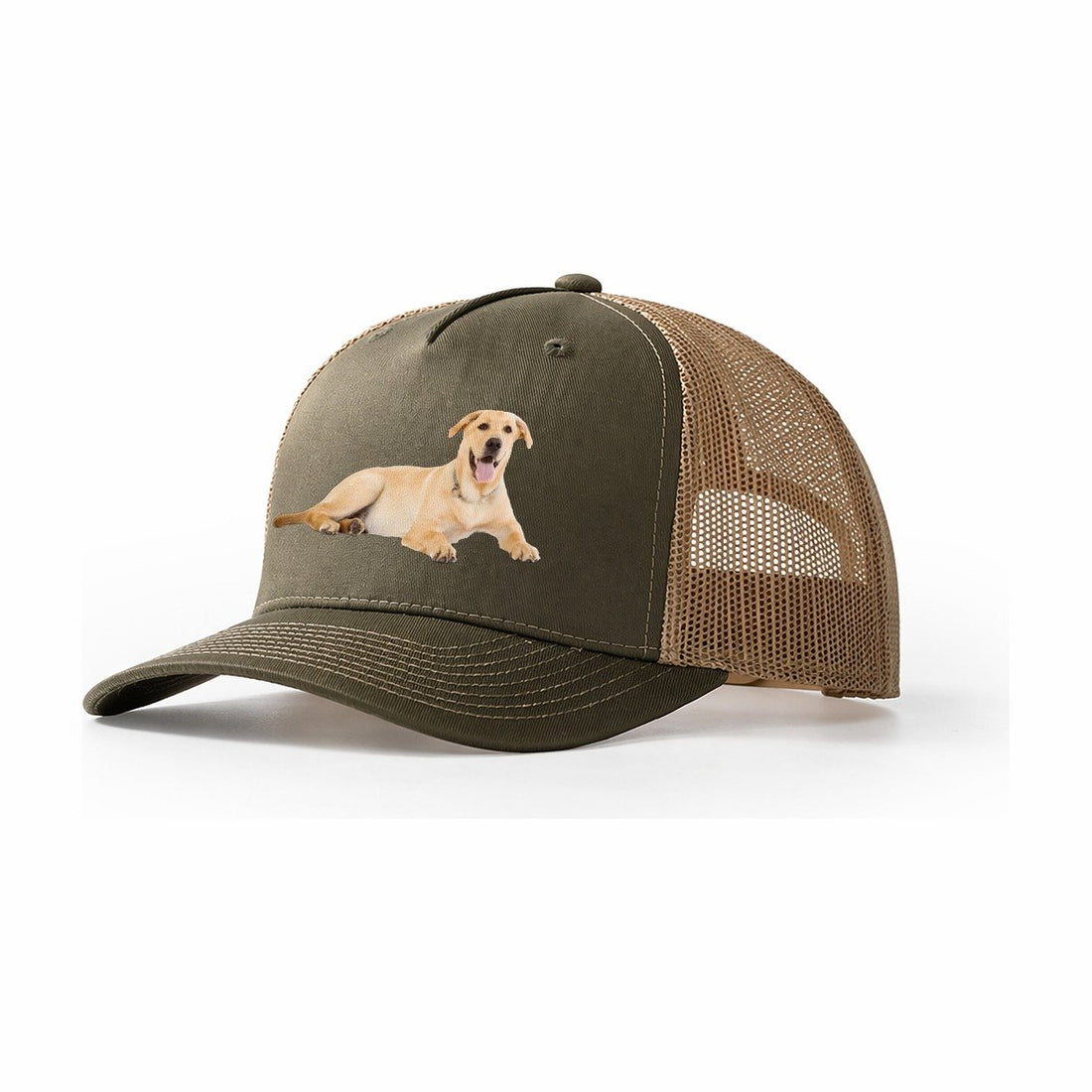 Labrador Laying Down Trucker Hat