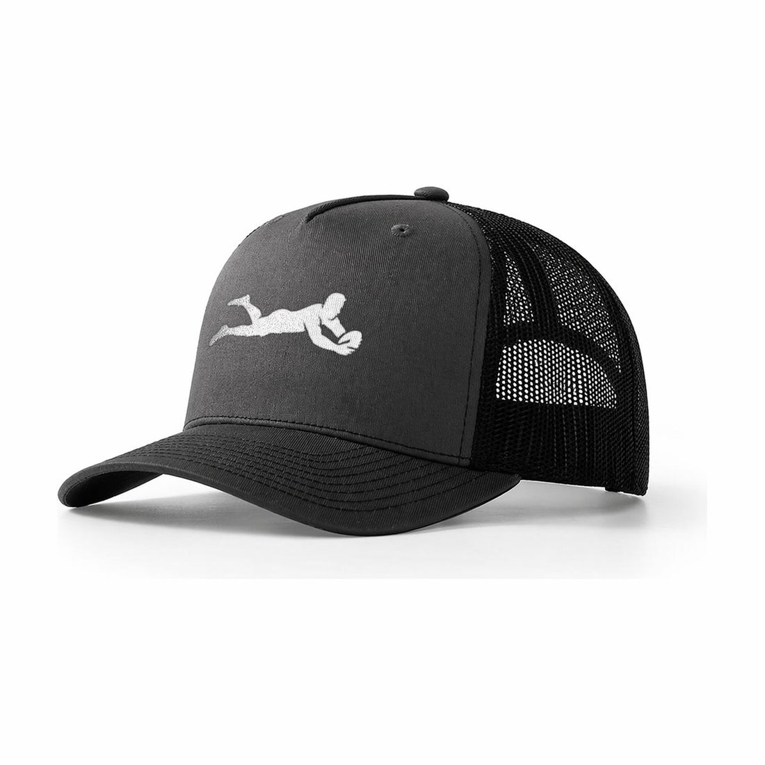 Rugby Player Diving For Try Trucker Hat