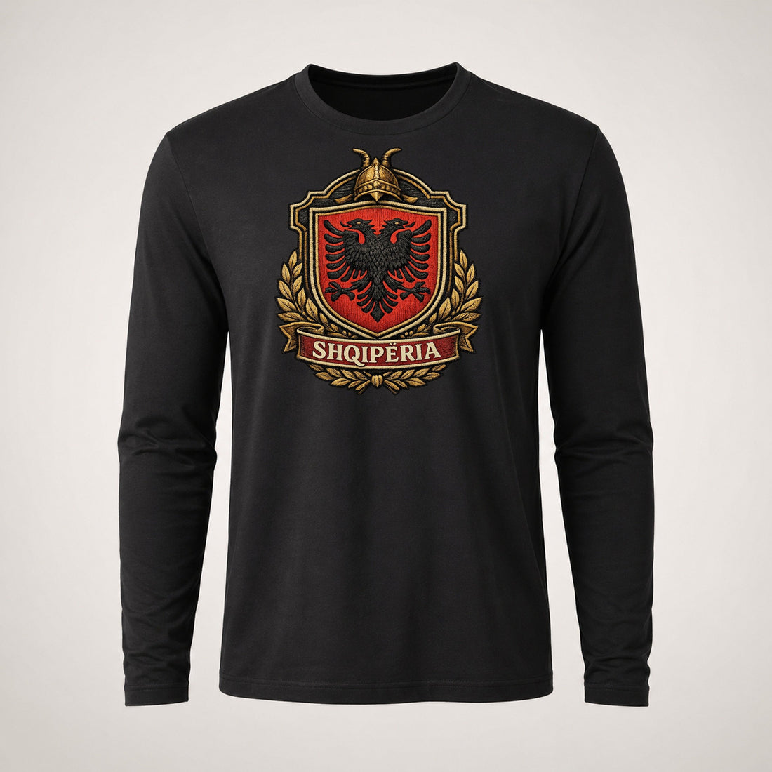 Albania Heritage Emblem Long Sleeve T-Shirt