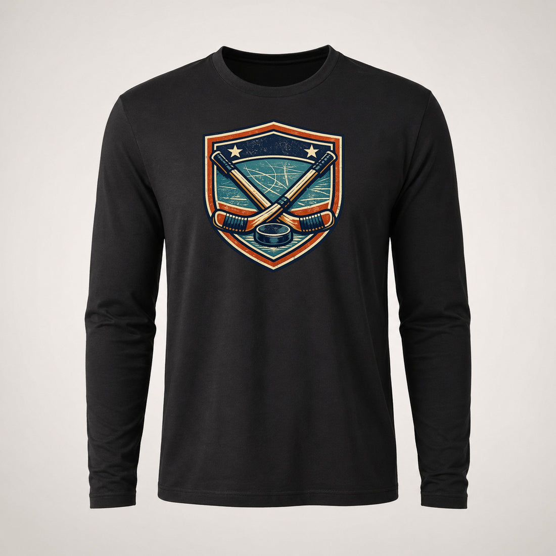 Ice Hockey Heritage Long Sleeve T-Shirt