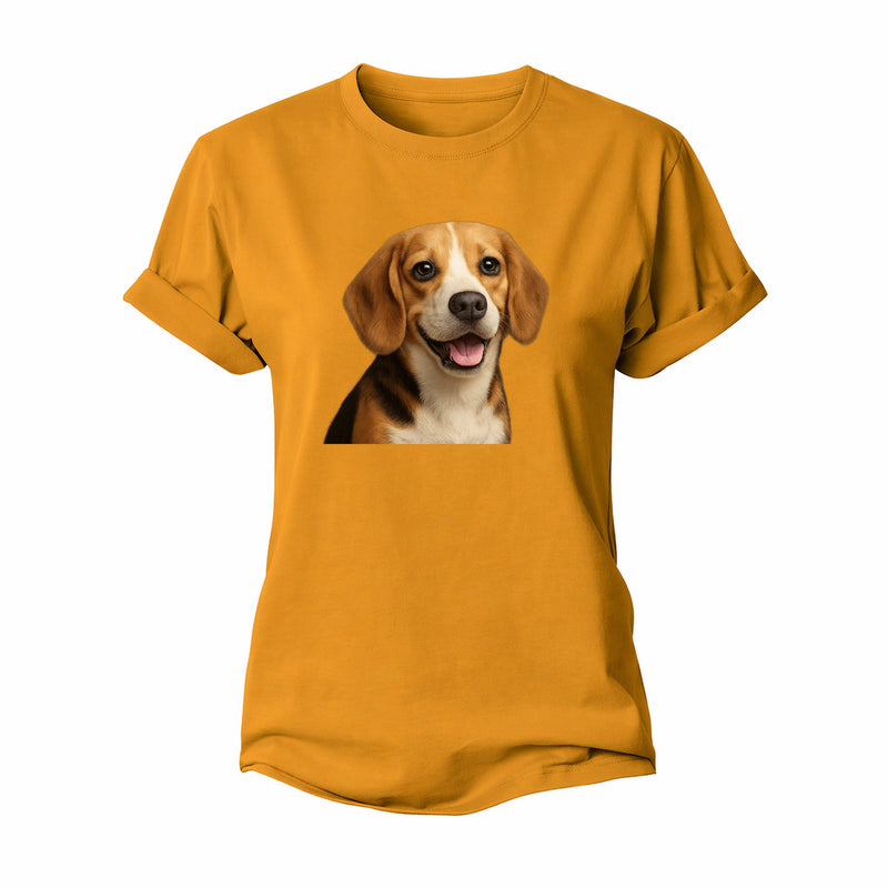 Beagle Portrait Women's Cotton T-Shirt