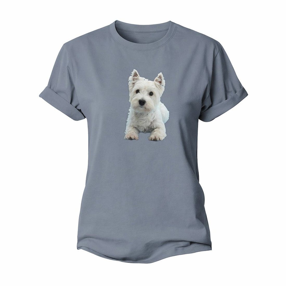 West Highland White Terrier Dog Women's Cotton T-Shirt