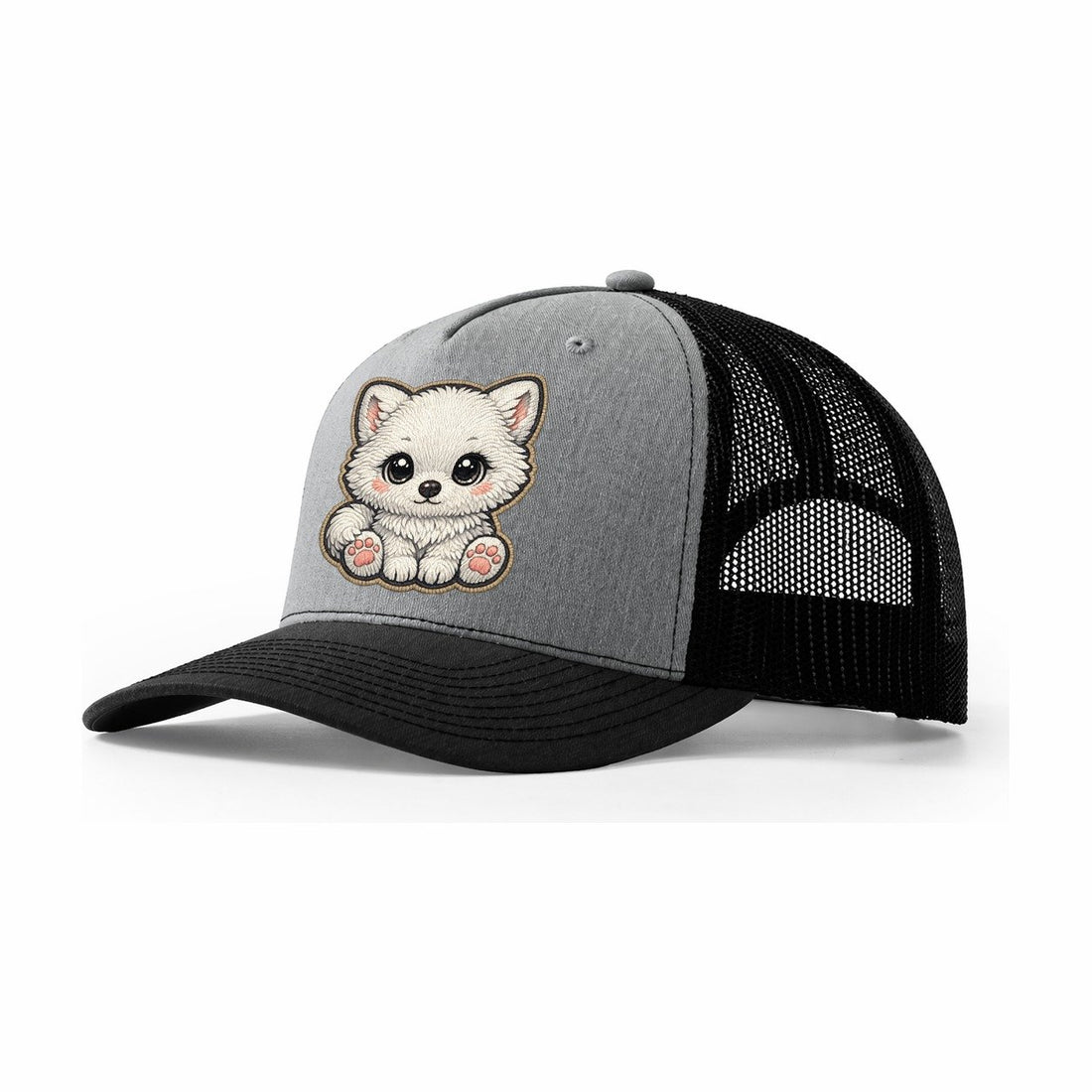 Baby Arctic Fox Kit Trucker Hat