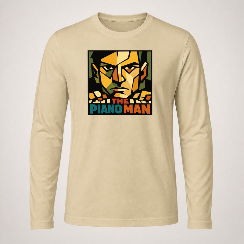 The Piano Man Long Sleeve T Shirt