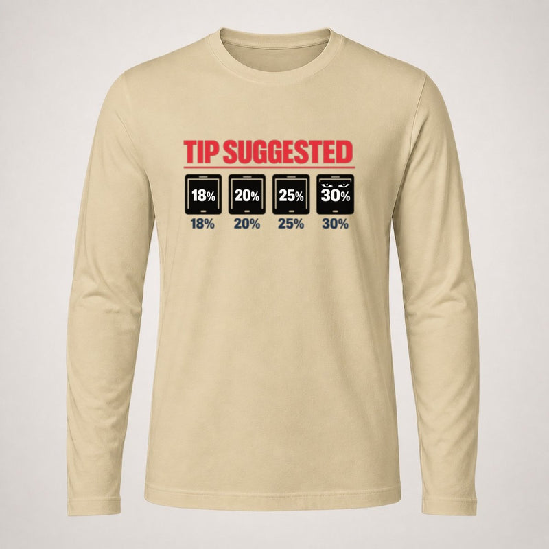 Tip Suggested Long Sleeve T Shirt