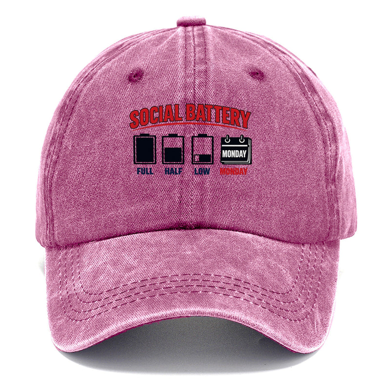 Social Battery Classic Cap