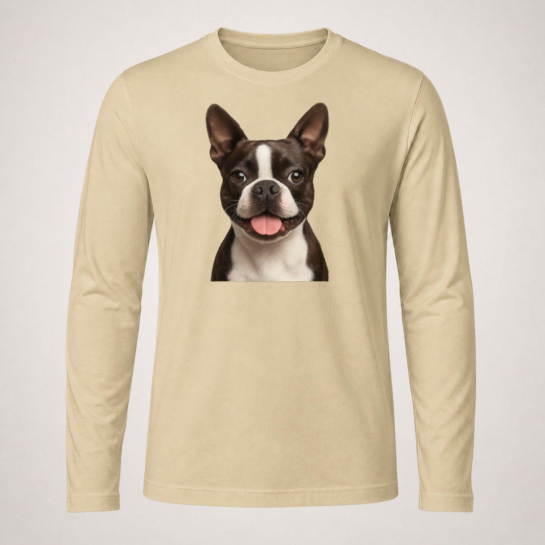 Boston Terrier: Dapper & Devoted Companion Long Sleeve T-Shirt