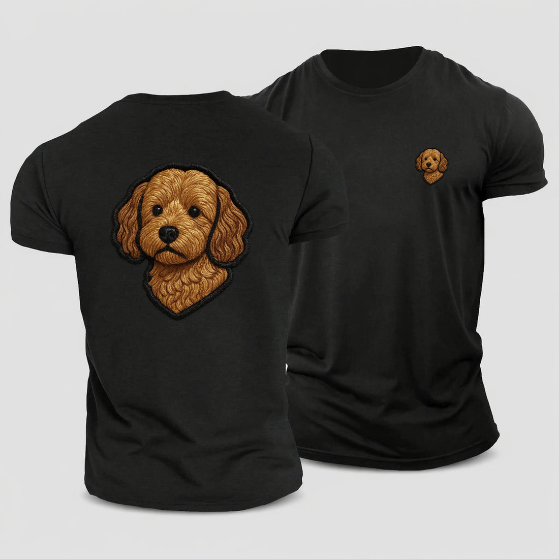 Cavapoo Modern Logo Cotton T-Shirt