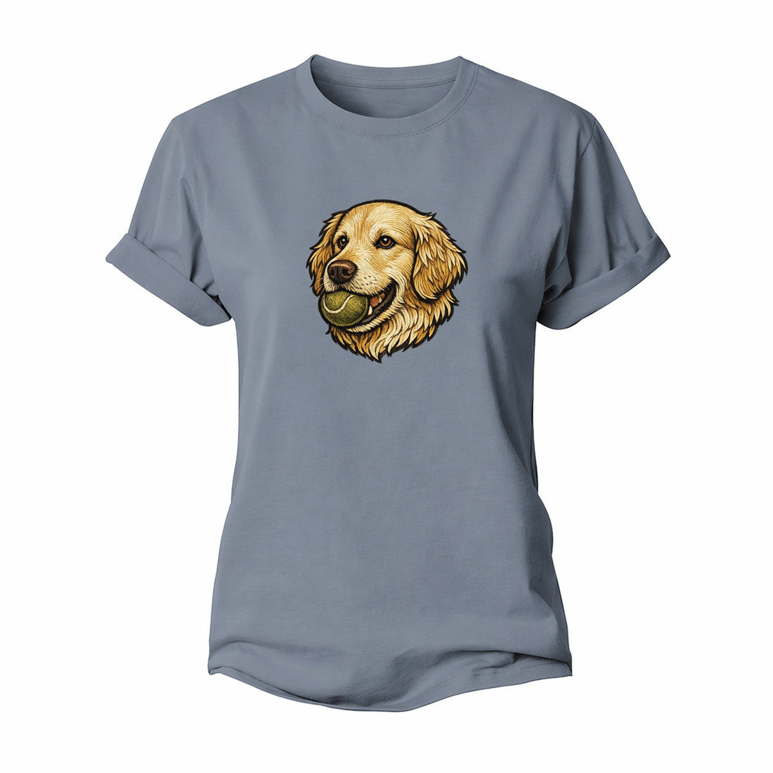 Golden Retriever Women's Cotton T-Shirt