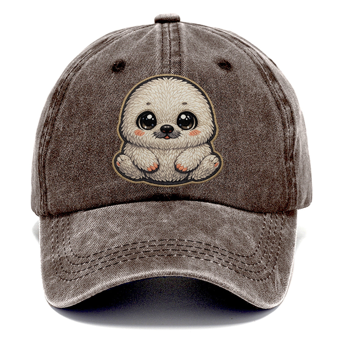 Baby Harp Seal Pup Plush Classic Cap