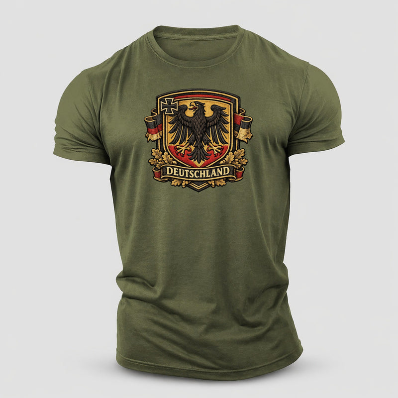 Germany Heritage Emblem Cotton T-Shirt