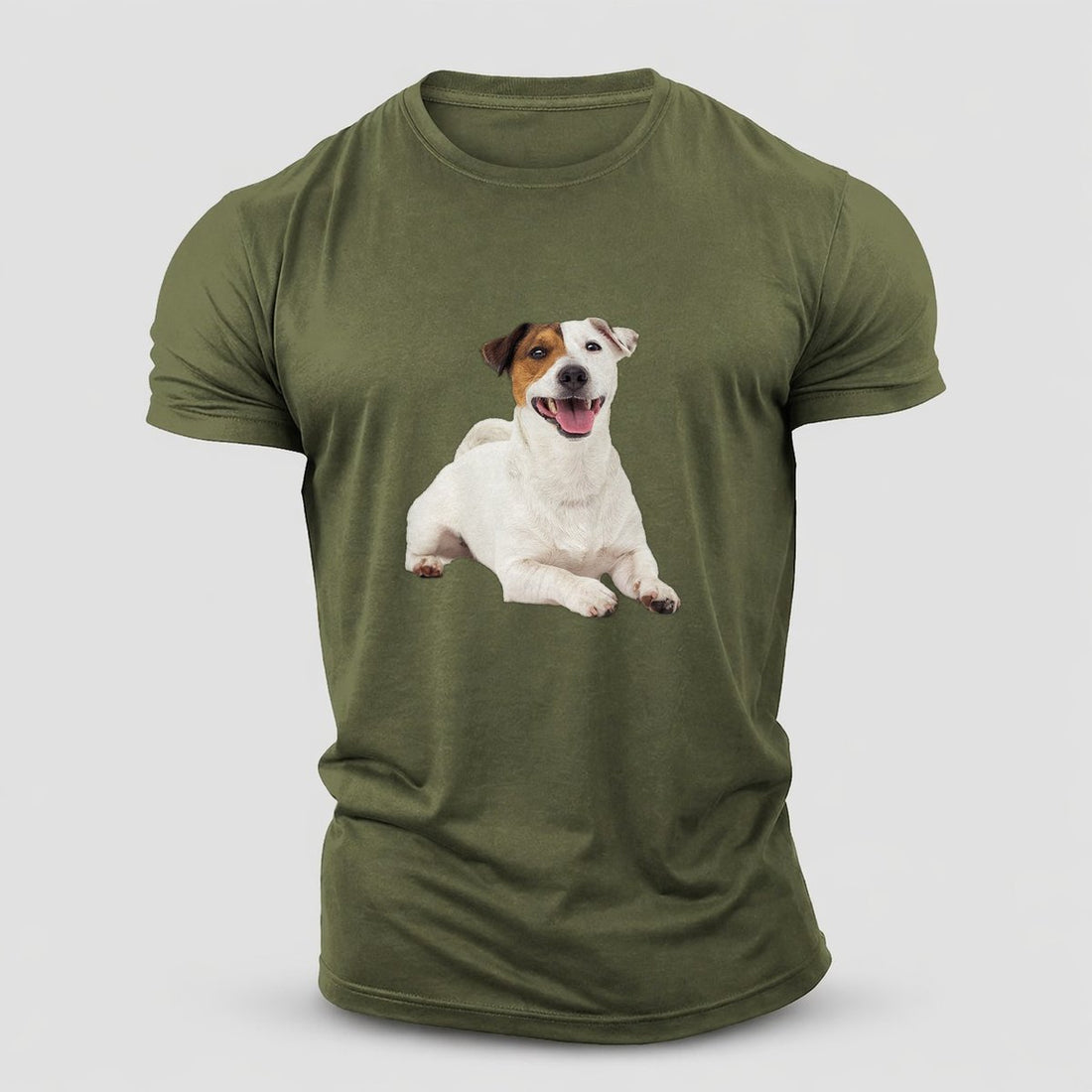 Jack Russell Terrier Dog Cotton T-Shirt
