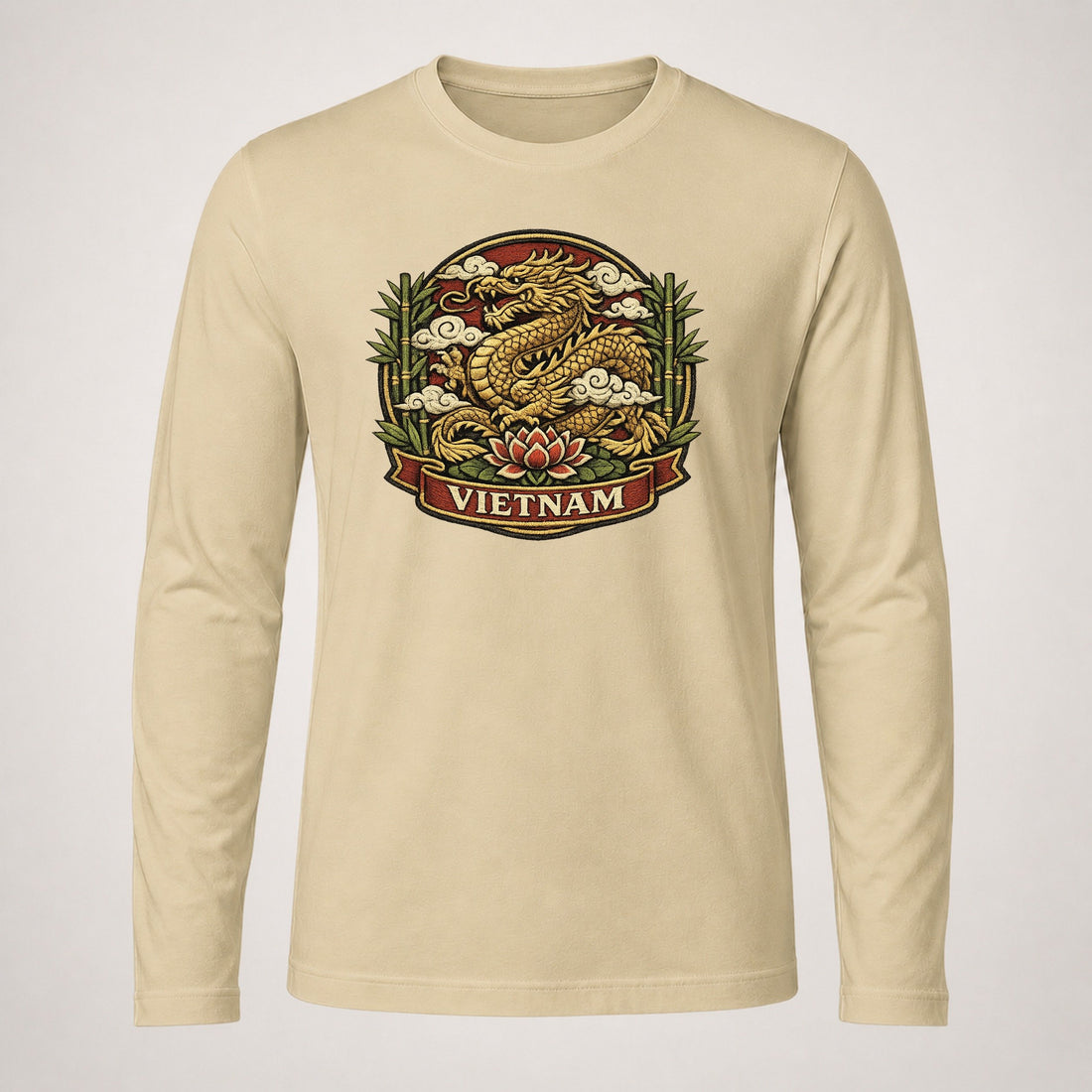 Vietnam Heritage Emblem Long Sleeve T-Shirt