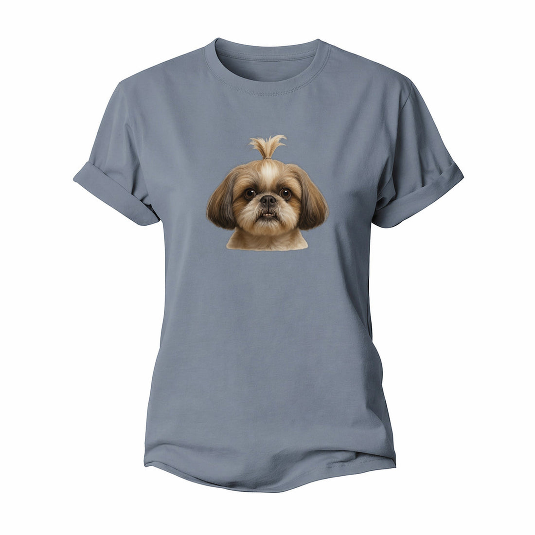 Shih Tzu Underbite Women’s Cotton T-Shirt