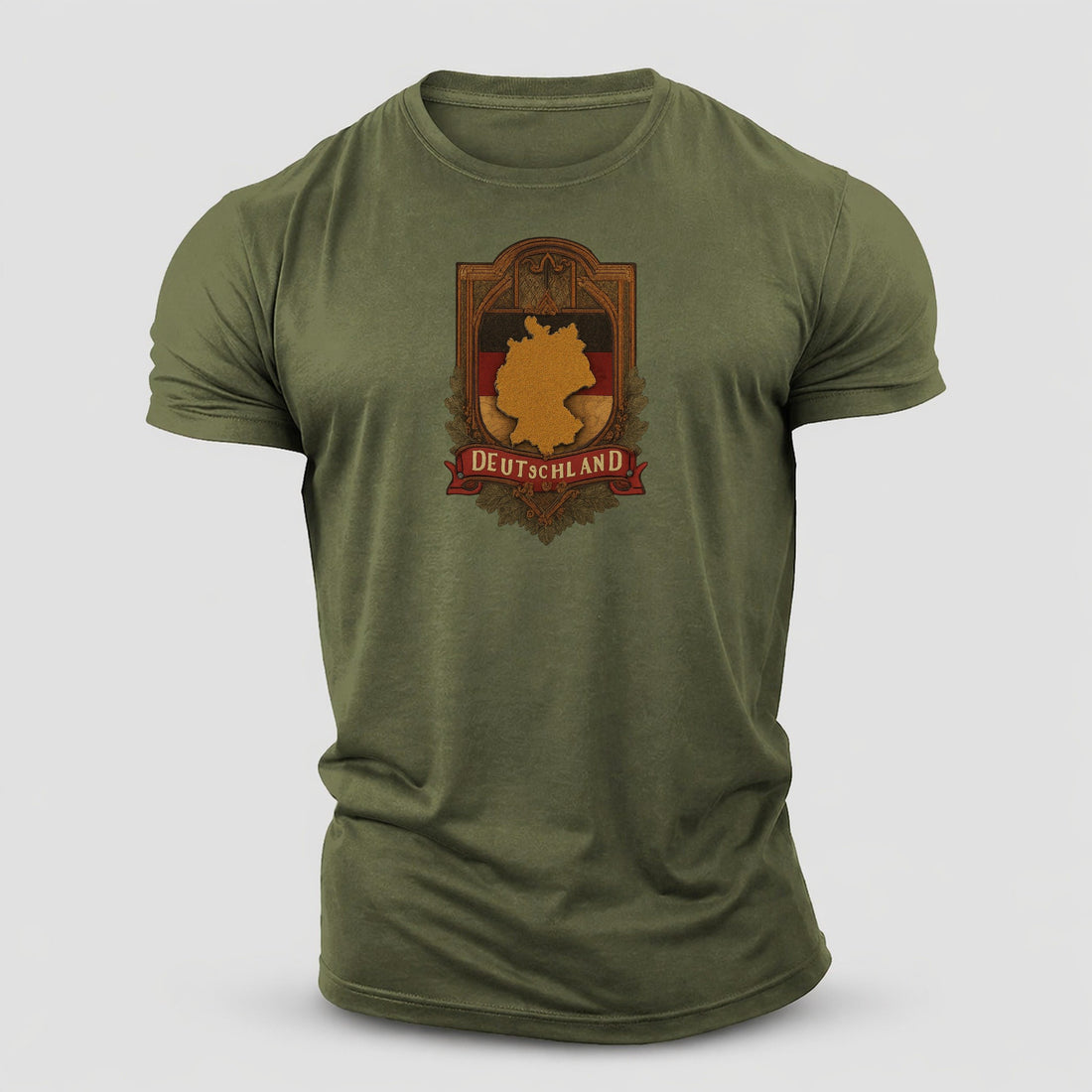 Germany Map Cotton T-Shirt