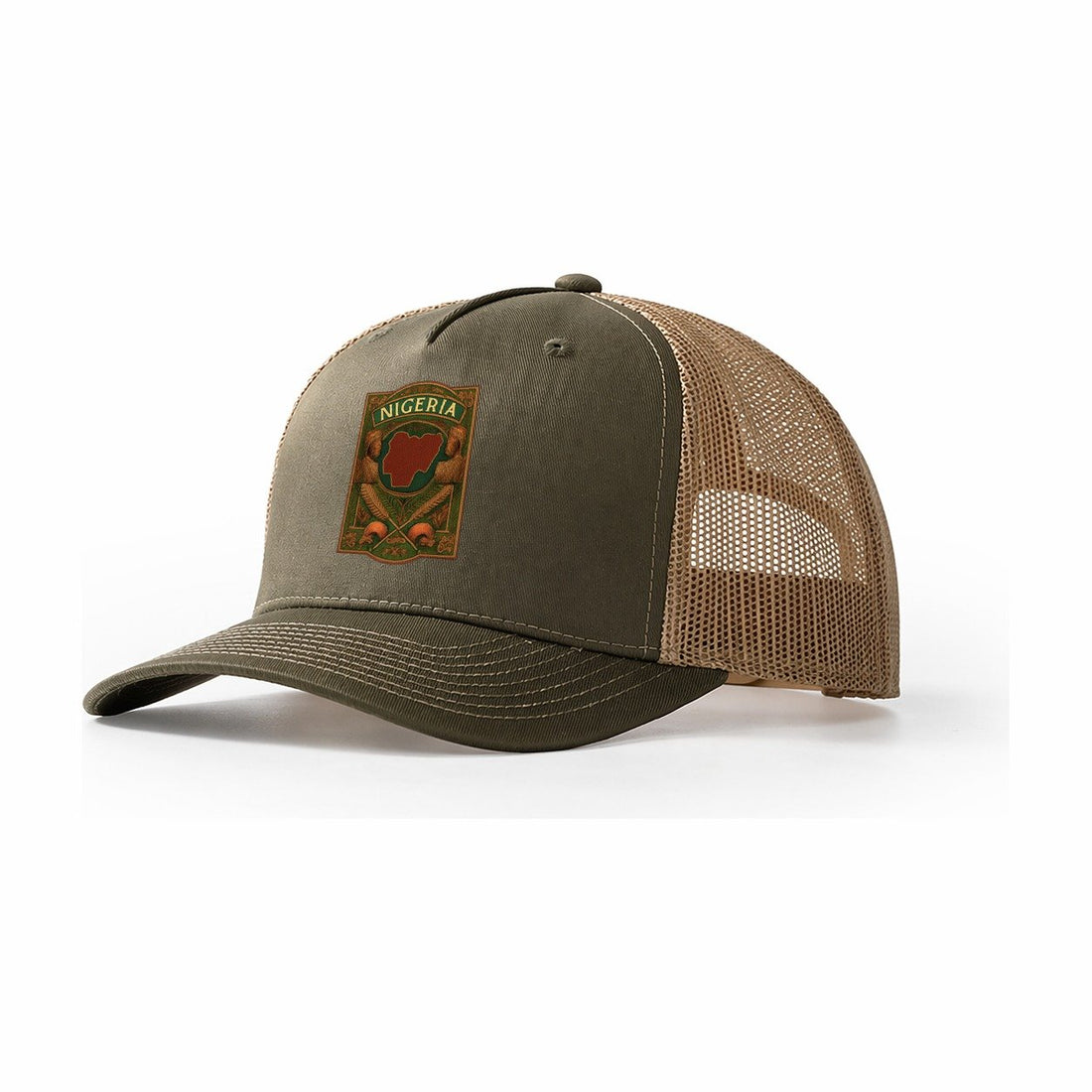 Nigeria Map Trucker Hat