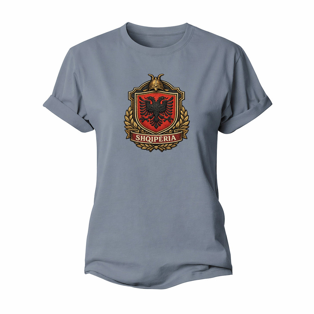 Albania Heritage Emblem Women's Cotton T-Shirt