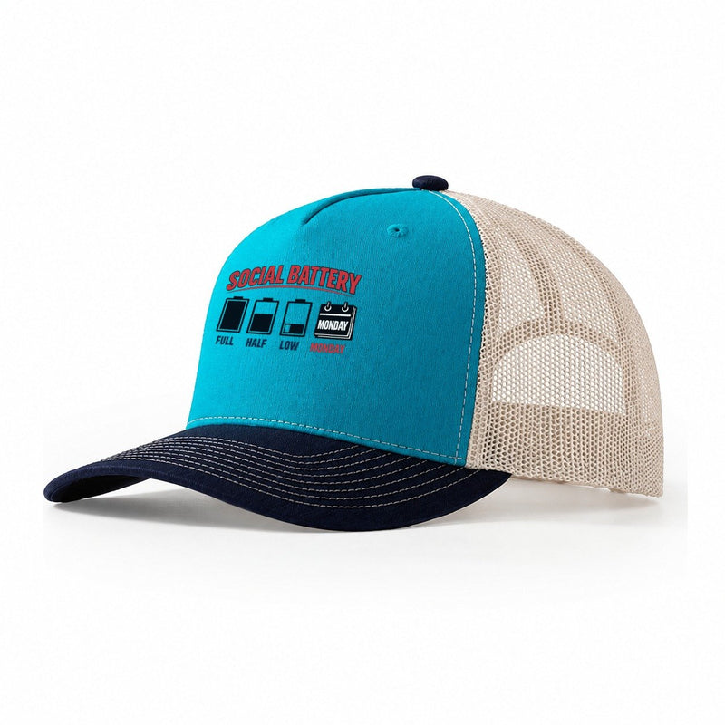 Social Battery Trucker Hat