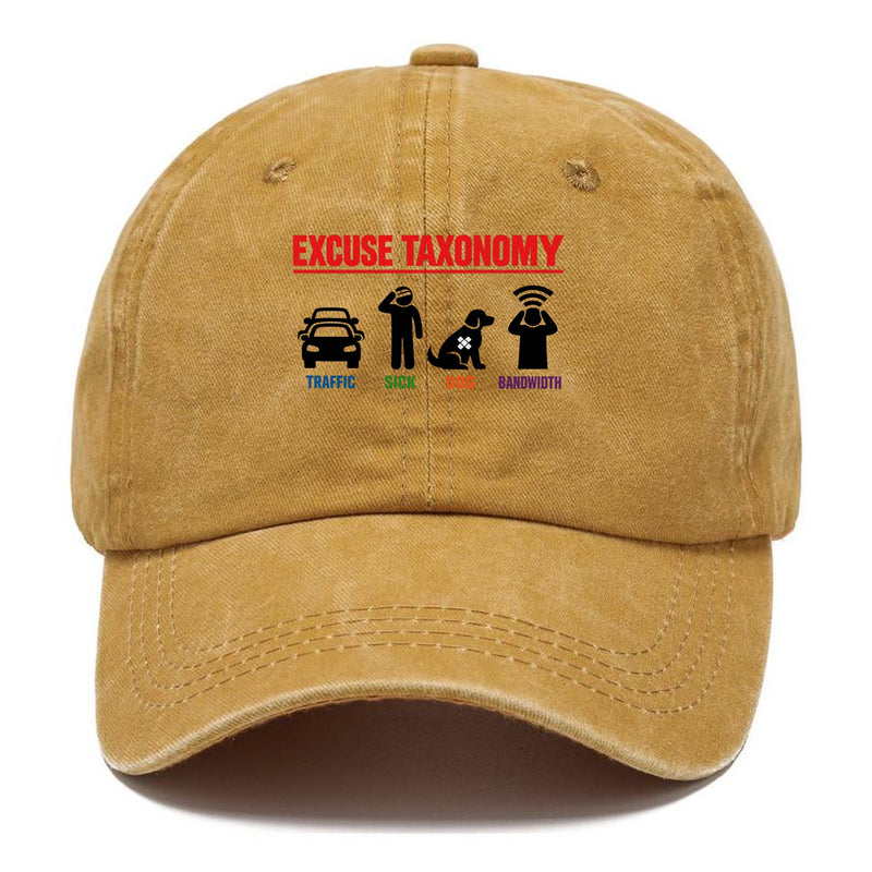 Excuse Taxonomy Classic Cap