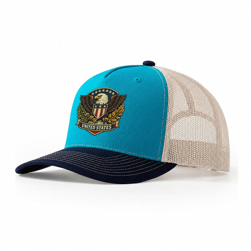 United States Heritage Emblem Trucker Hat