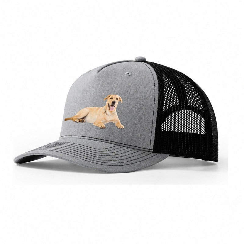 Labrador Laying Down Trucker Hat