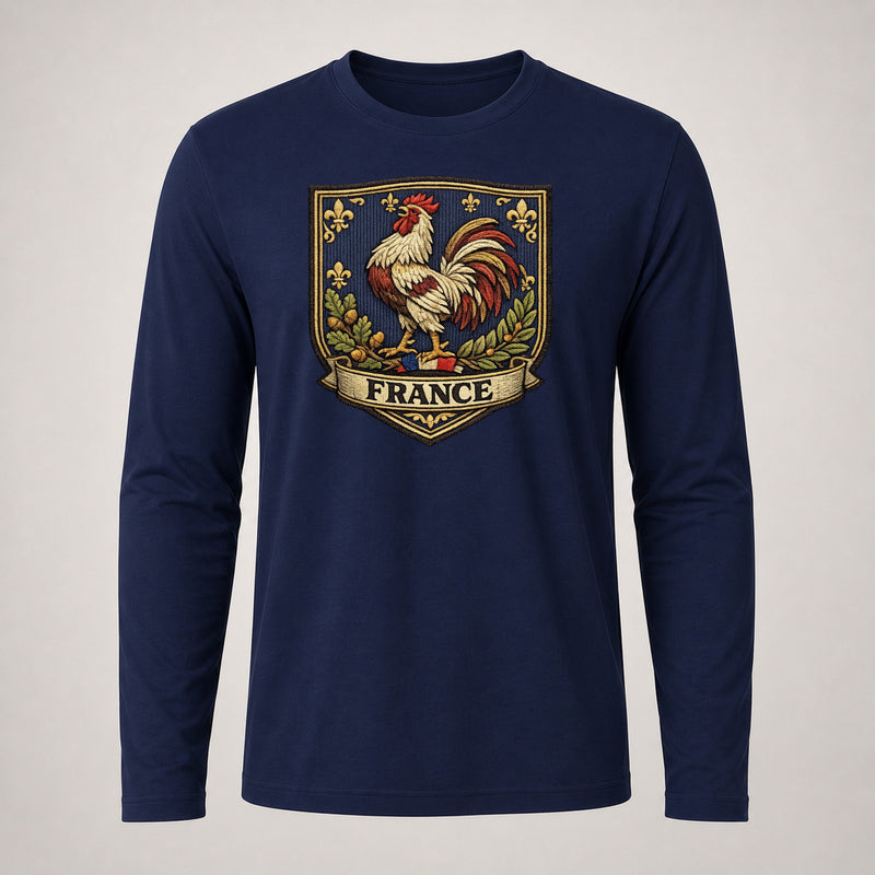 France Heritage Emblem Long Sleeve T-Shirt
