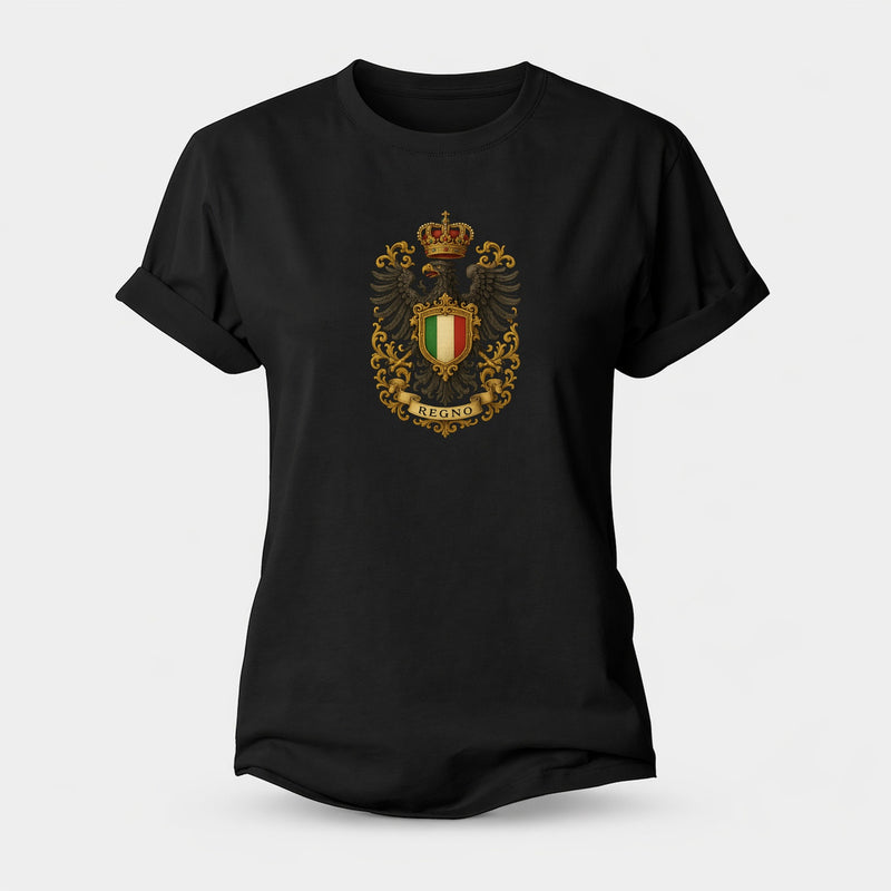 Italy Coat Of Arms Women's Cotton T-Shirt