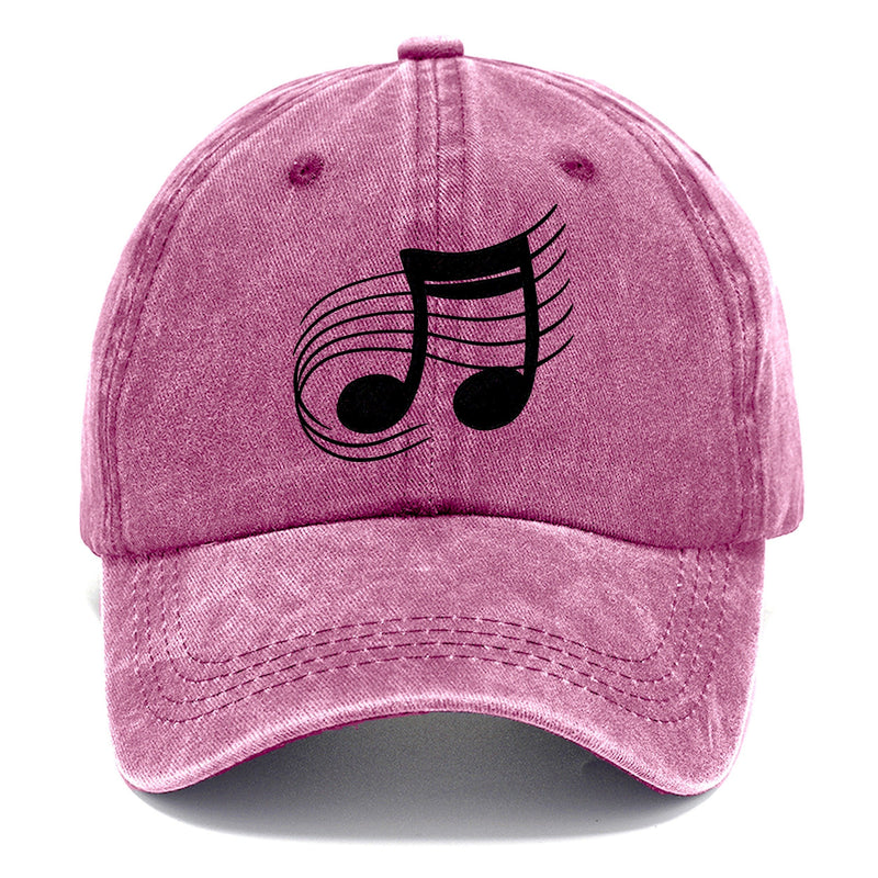 Musical Notes Headwear Classic Cap