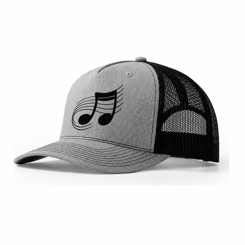 Musical Notes Headwear Trucker Hat