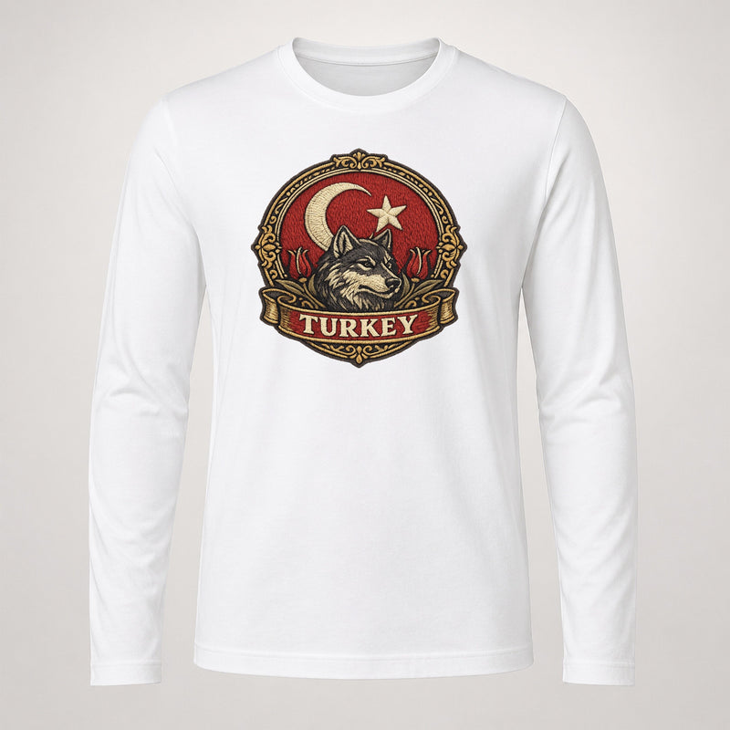 Turkey Heritage Emblem Long Sleeve T-Shirt