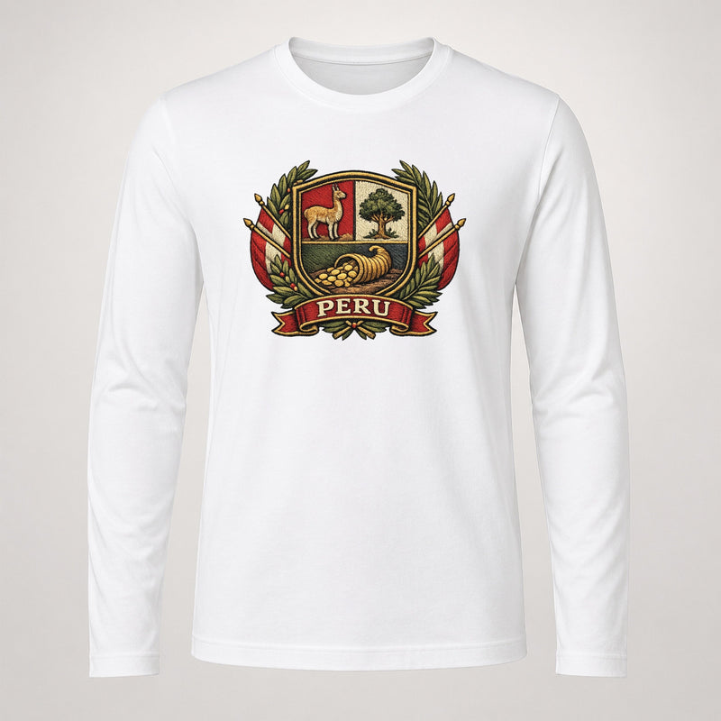 Peru Heritage Emblem Long Sleeve T-Shirt
